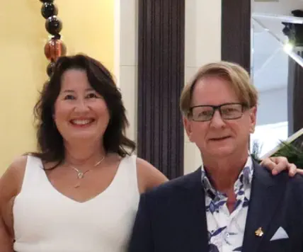 Therecia en Jeroen Pelgrimshuuske